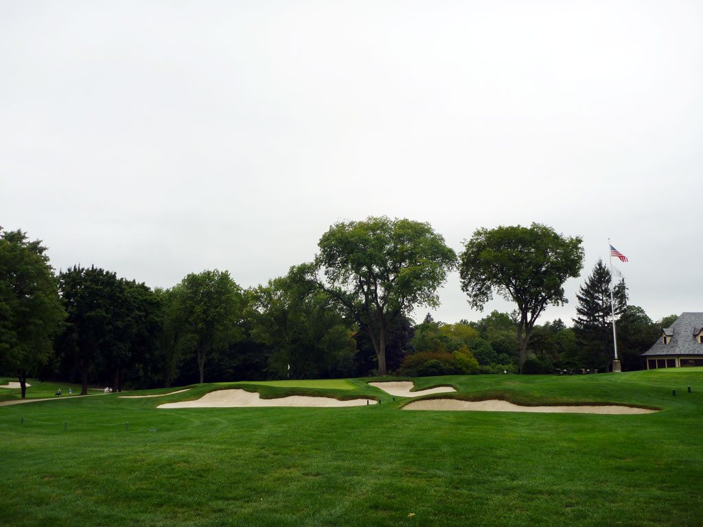 9th Hole at Quaker Ridge Golf Club (164 Yard Par 3)